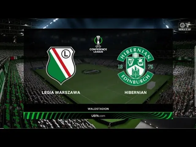 Legia Warszawa Faces Hibernian in Thrilling Match