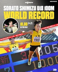 The Evolution of the 100m World Record