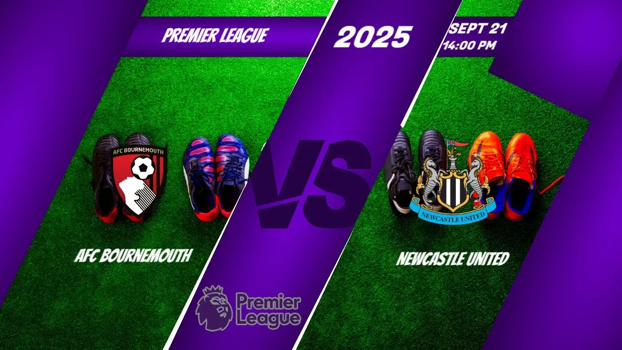 AFC Bournemouth vs Newcastle United F.C. Match Timeline