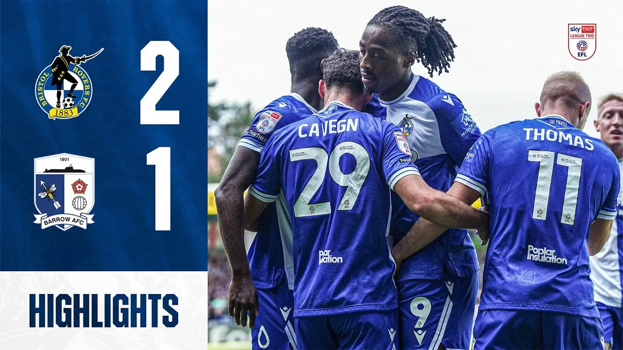 Bristol Rovers vs Barrow: Match Preview and Analysis
