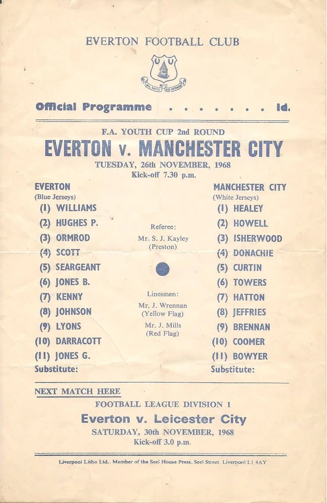 Upcoming Everton Fixtures: A Closer Look