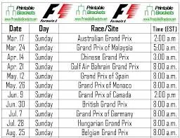 2023 Formula 1 Schedule: Key Dates and Events