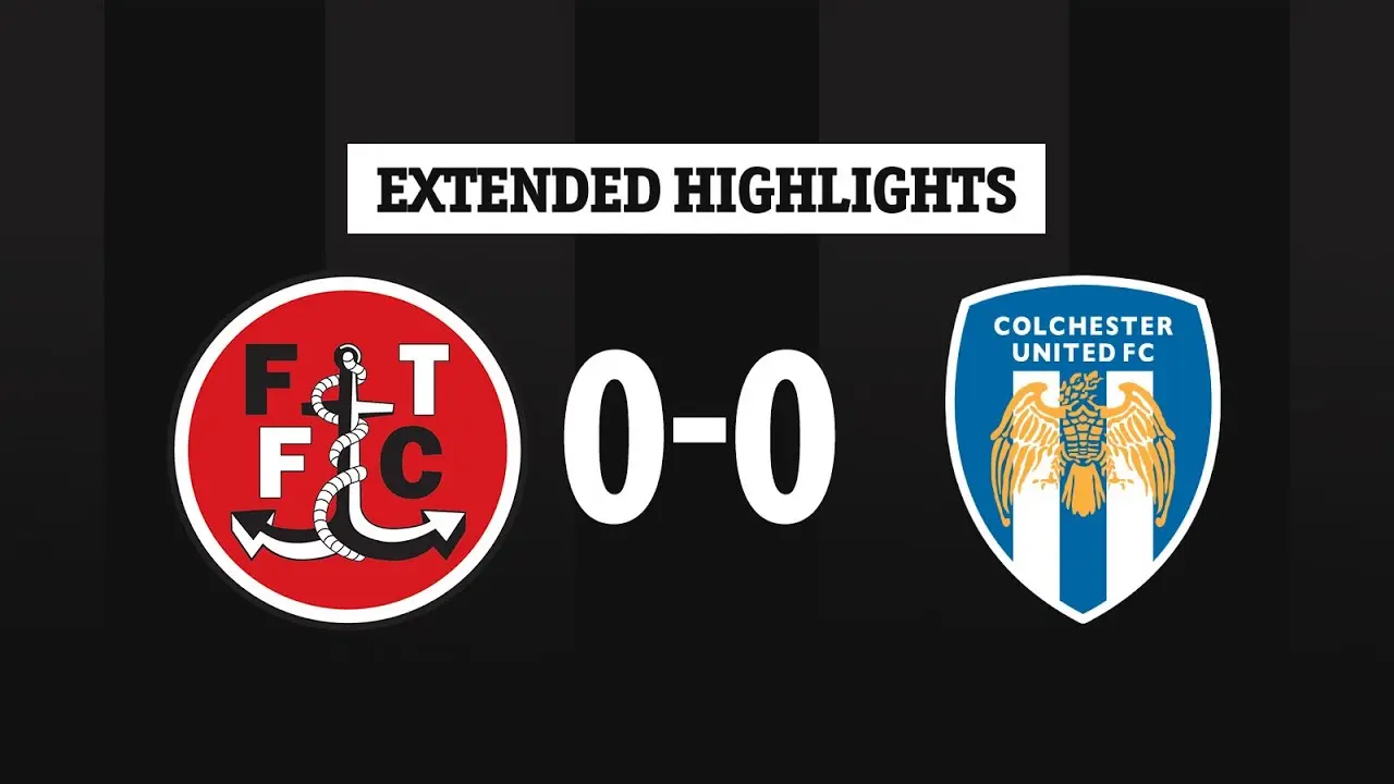 Fleetwood vs Colchester: A Competitive Clash in the EFL