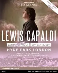 Lewis Capaldi’s Upcoming Concert at Hyde Park