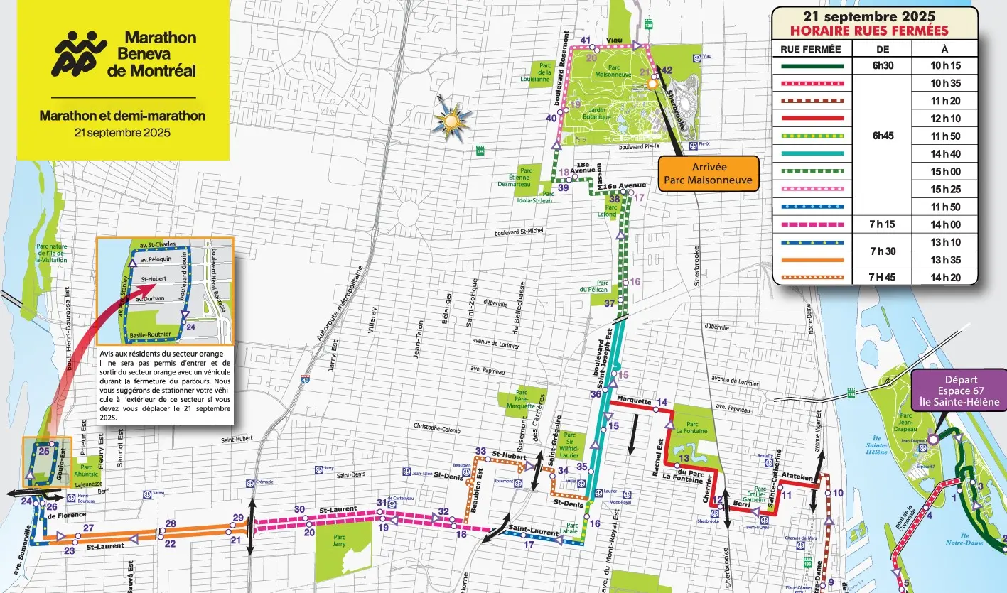 Exploring the Marathon Montreal 2025 Parcours