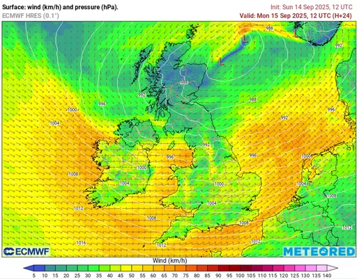Met Office Issues Strong Winds Weather Warning Across the UK