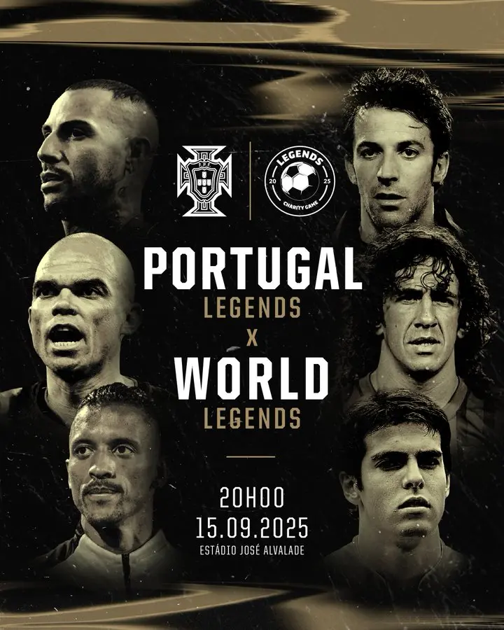 Portugal Legends Face Off Against World Legends