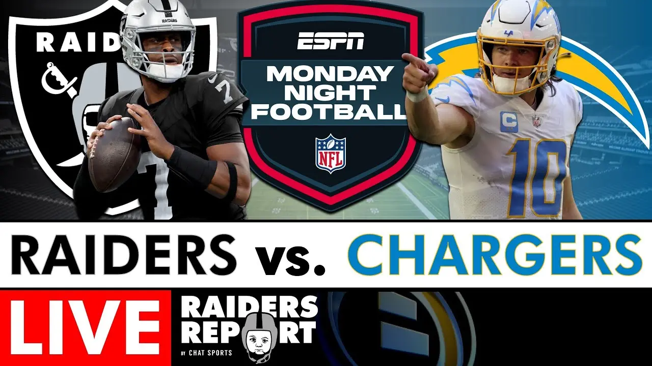 Exciting NFL Matchup: Raiders vs Chargers