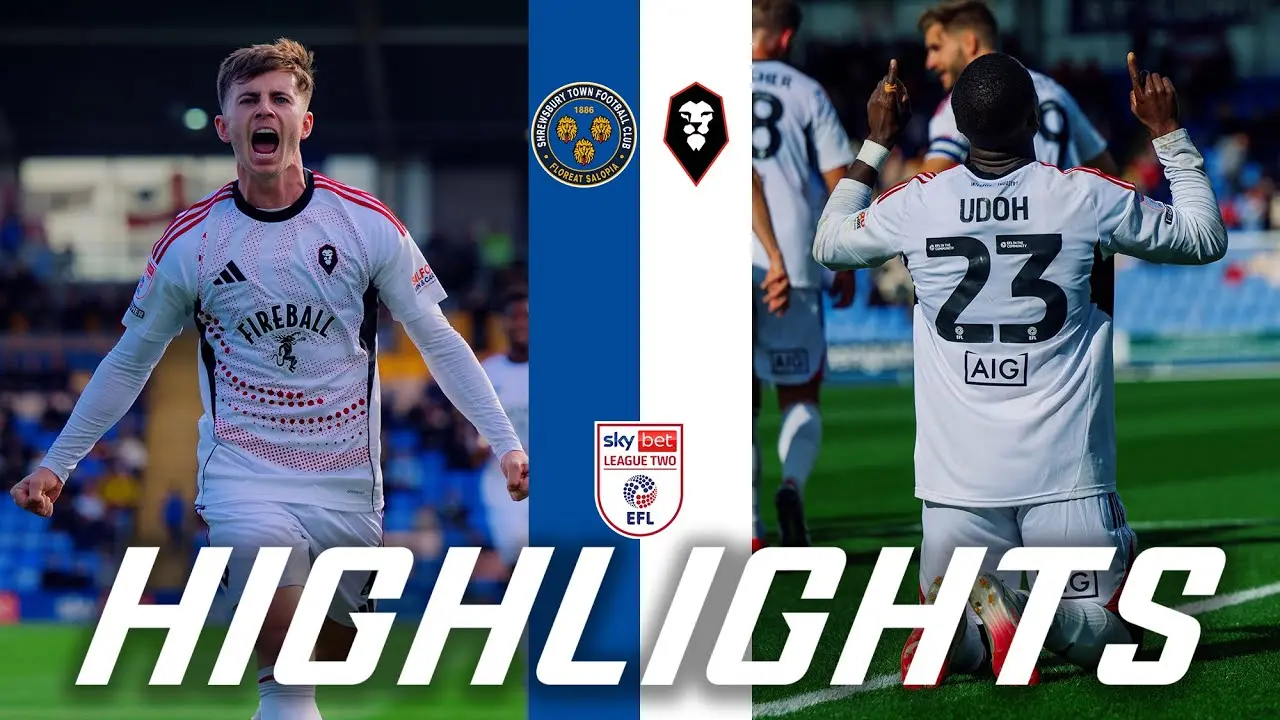Shrewsbury Town Faces Off Against Salford City: Match Analysis