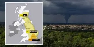 Tornado Warnings Issued as Severe Weather Hits the UK