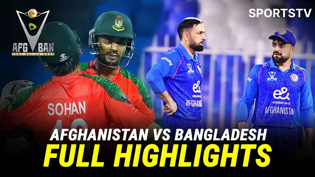 Excitement Builds Over Afg vs Ban Cricket Match