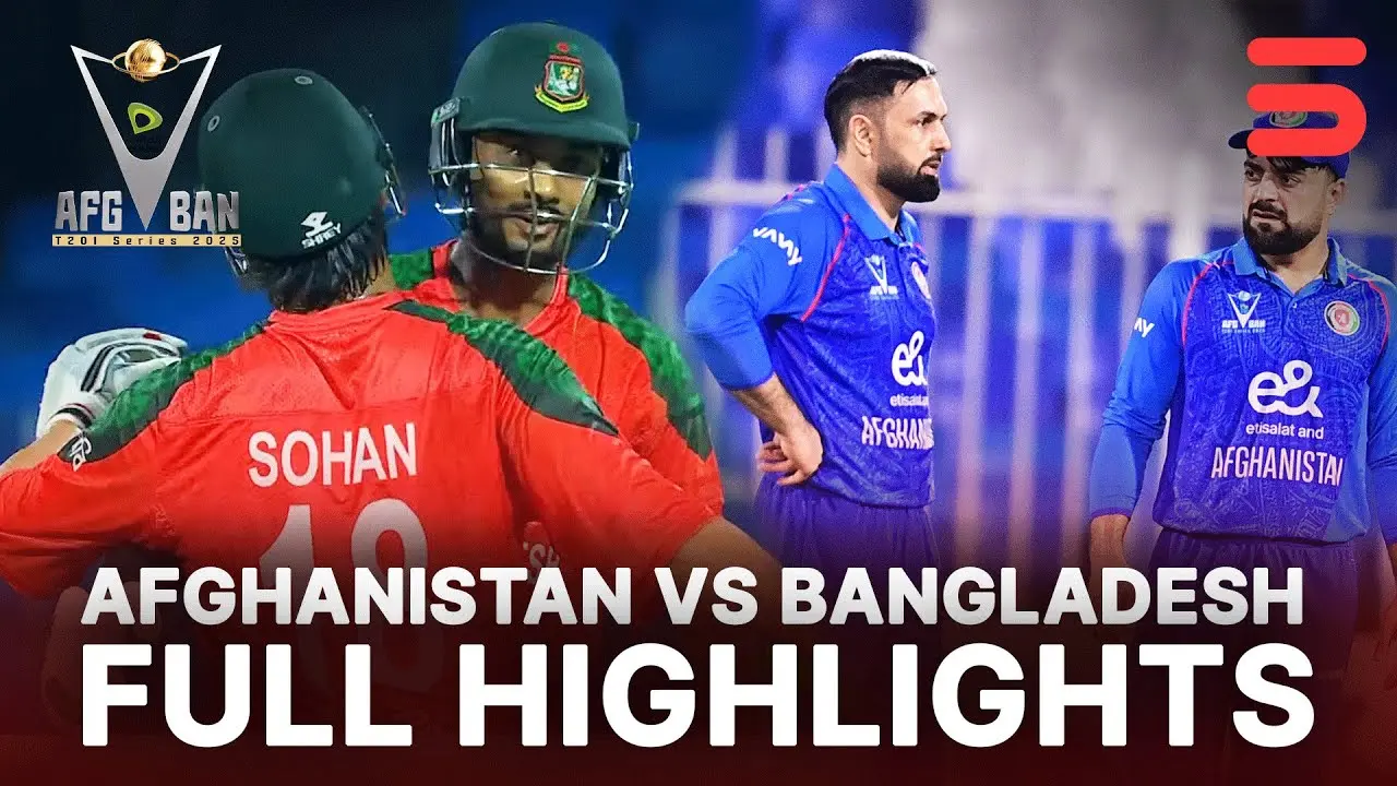 Recent Encounters of Afghanistan vs Bangladesh in Cricket