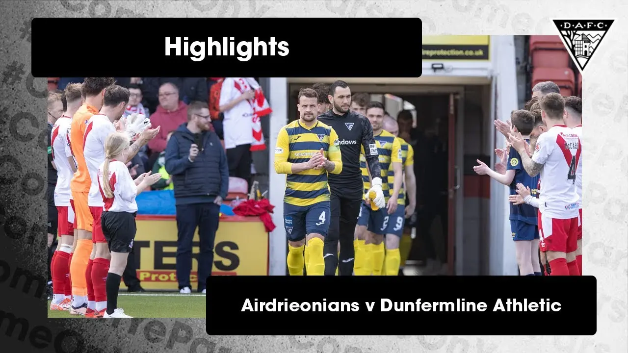 Airdrieonians vs Dunfermline Athletic: A Key Clash in Scottish Football