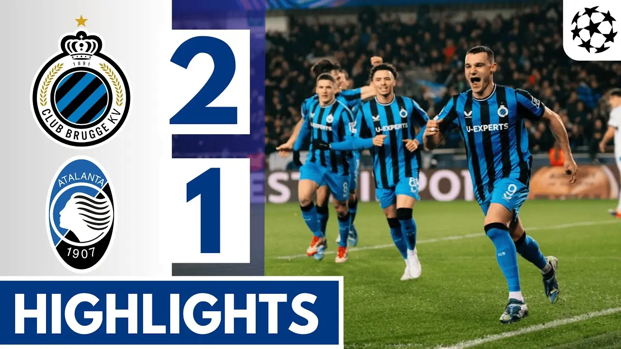 Timeline of Atalanta BC vs Club Brugge: Key Moments and Stats