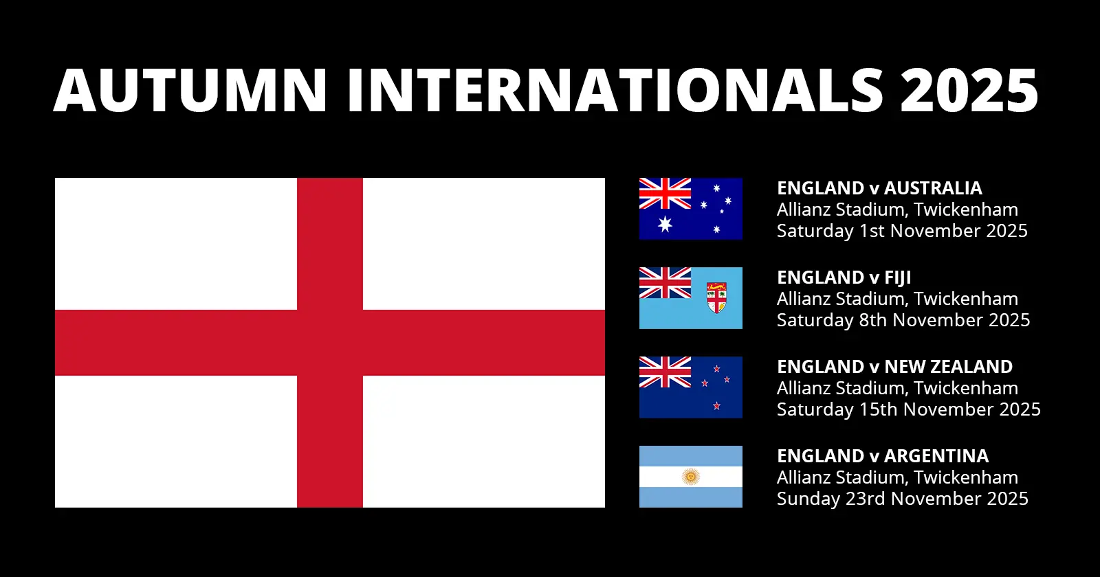 Previewing the Autumn Internationals 2025