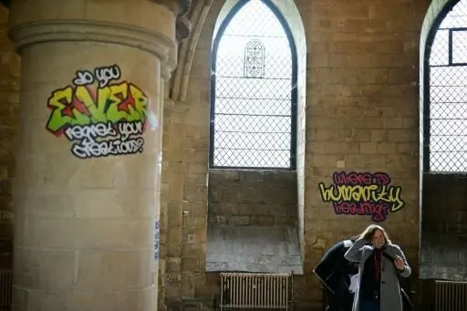 Graffiti at Canterbury Cathedral: A Sign of Struggle or Art?