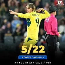 Cooper Connolly: Australia’s Promising Cricket Sensation