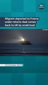 Deported Migrant Returns to the UK via Small Boat: What It Means