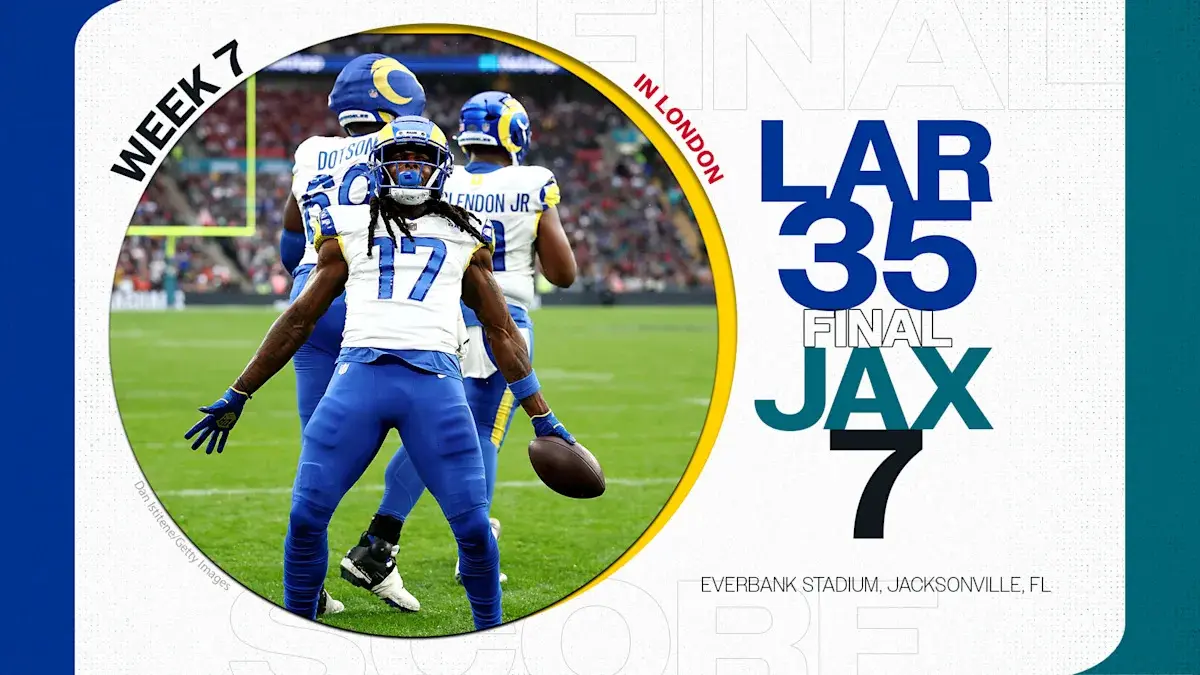 Jacksonville Jaguars vs Los Angeles Rams: Match Player Stats