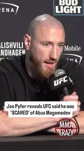 Joe Pyfer: A Rising Star in Mixed Martial Arts