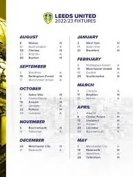 Leeds United Fixtures: Key Match-Ups for the 2023-24 Season