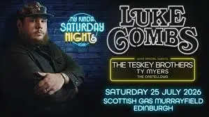 Luke Combs Electrifies Edinburgh with Live Performance