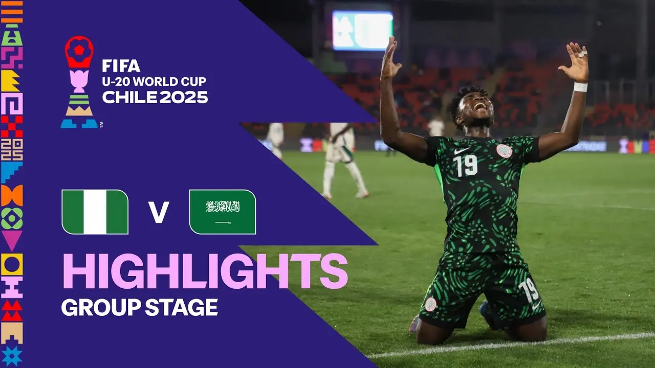 Nigeria U-20 vs Saudi Arabia U-20: A Battle of Young Footballing Giants