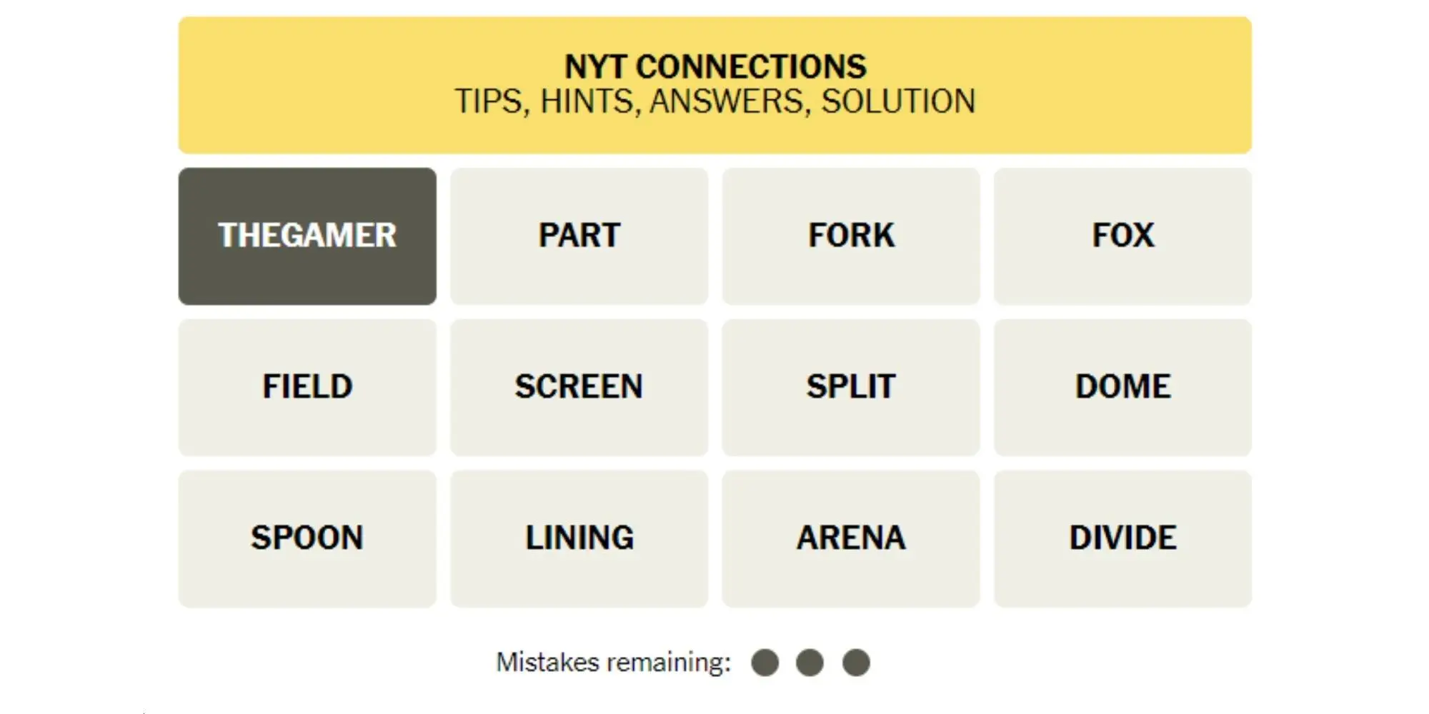 Hints for the NYT Connections Puzzle on October 14