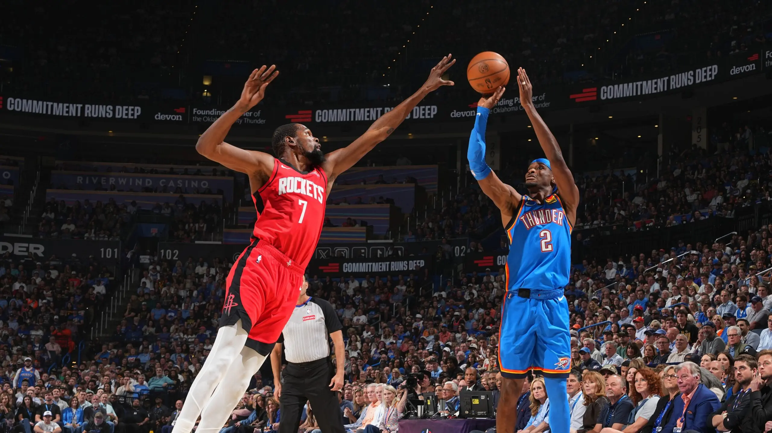 Oklahoma City Thunder vs Houston Rockets: Player Stats Overview