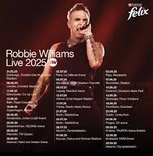 Get Ready for the Robbie Williams Tour 2026