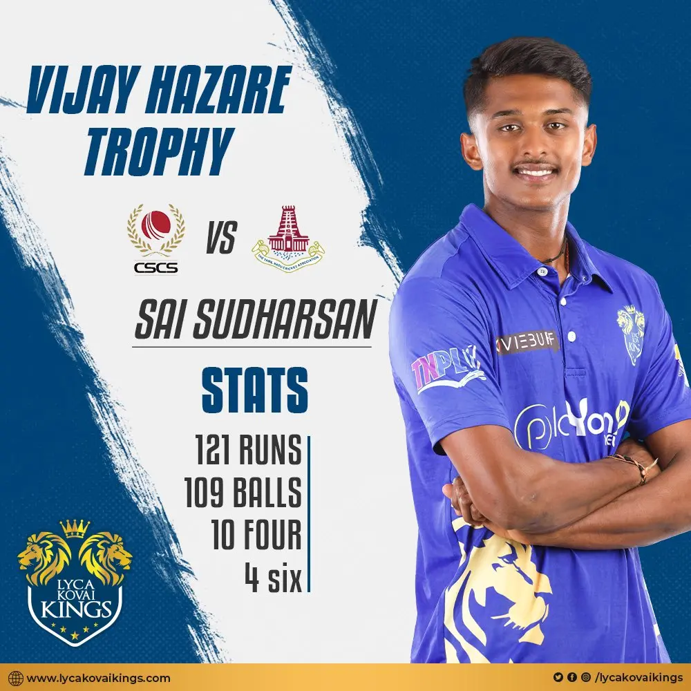 Sai Sudharsan: The Emerging Talent Making Waves in Cricket