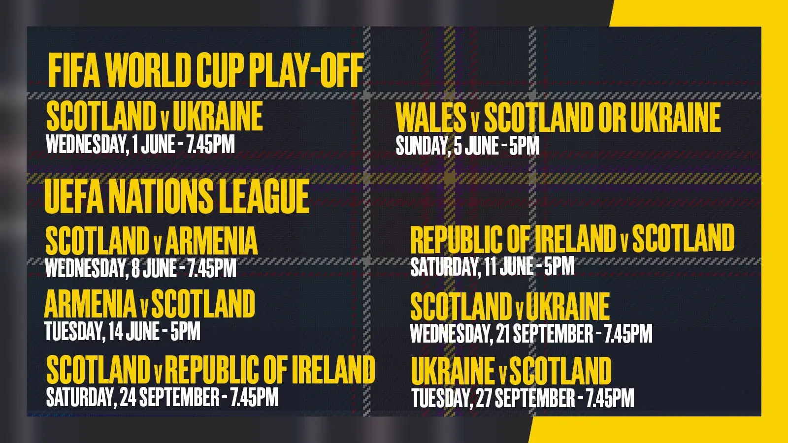 Upcoming Fixtures for Scotland: What to Expect in 2023