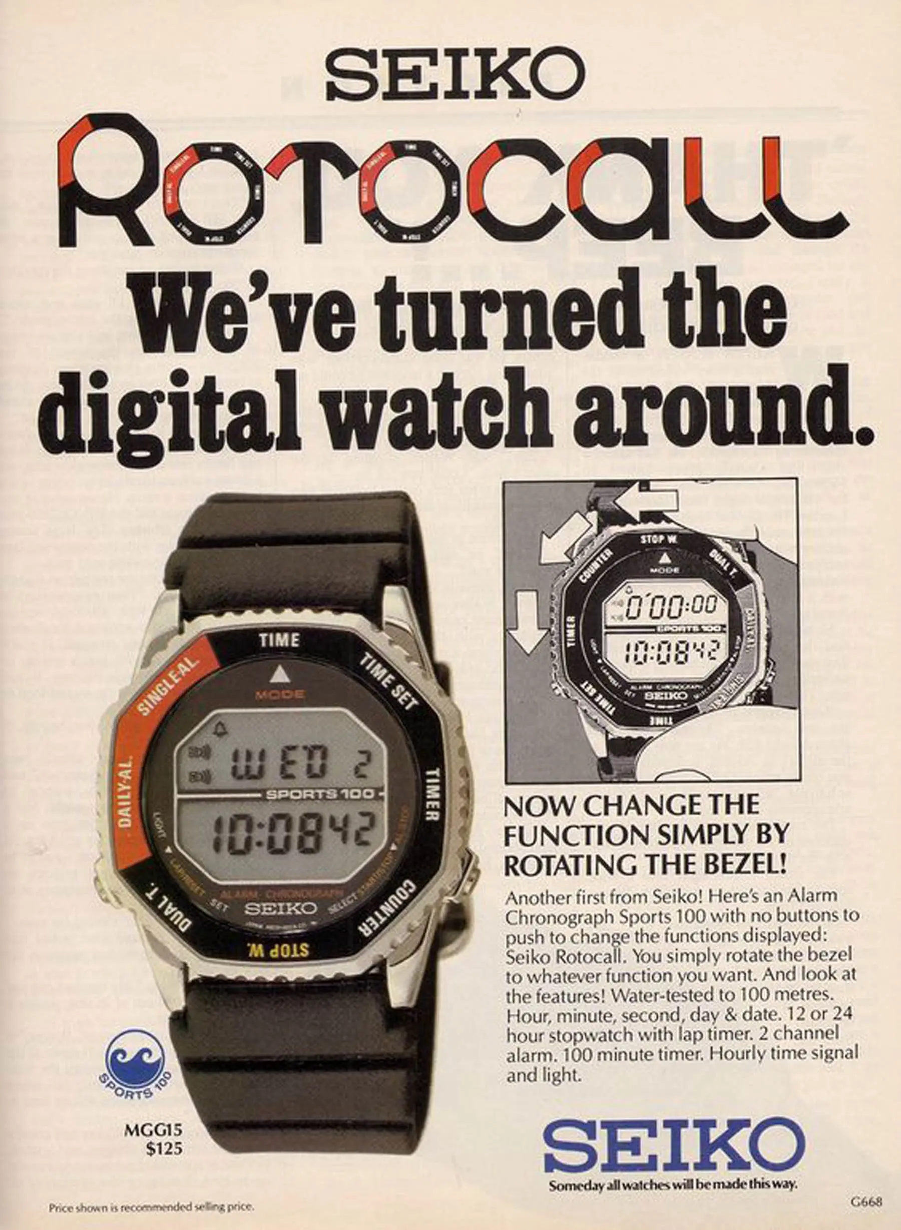 The Seiko Rotocall Reissue: A NASA-Inspired Timepiece