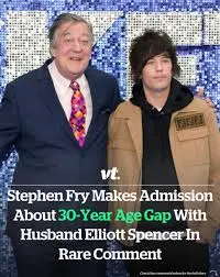 The Love Story of Stephen Fry and His Husband, Elliot Spencer