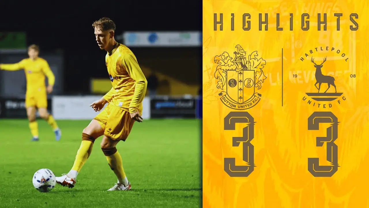 Sutton United vs Hartlepool: EFL League Two Showdown