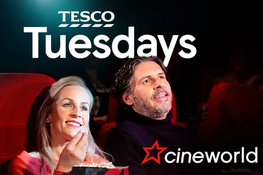Tesco Tuesdays: Enjoy Discounted Movies at Cineworld