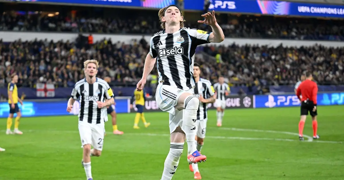 Timeline of Union Saint-Gilloise vs Newcastle United F.C.