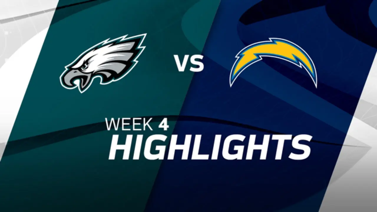 Chargers vs Eagles: An Exciting Showdown in the NFL