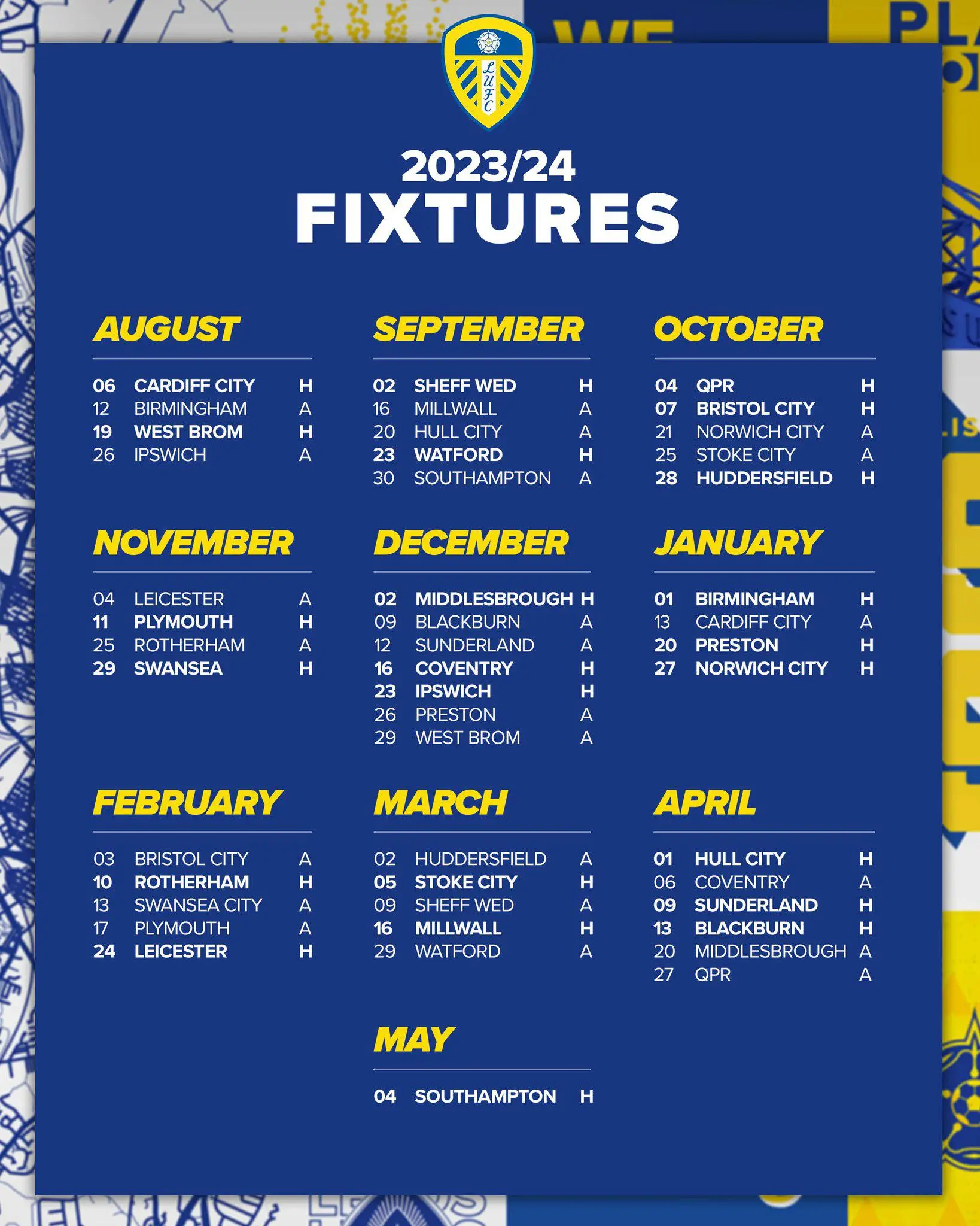Upcoming Leeds United Fixtures: What to Expect This Season