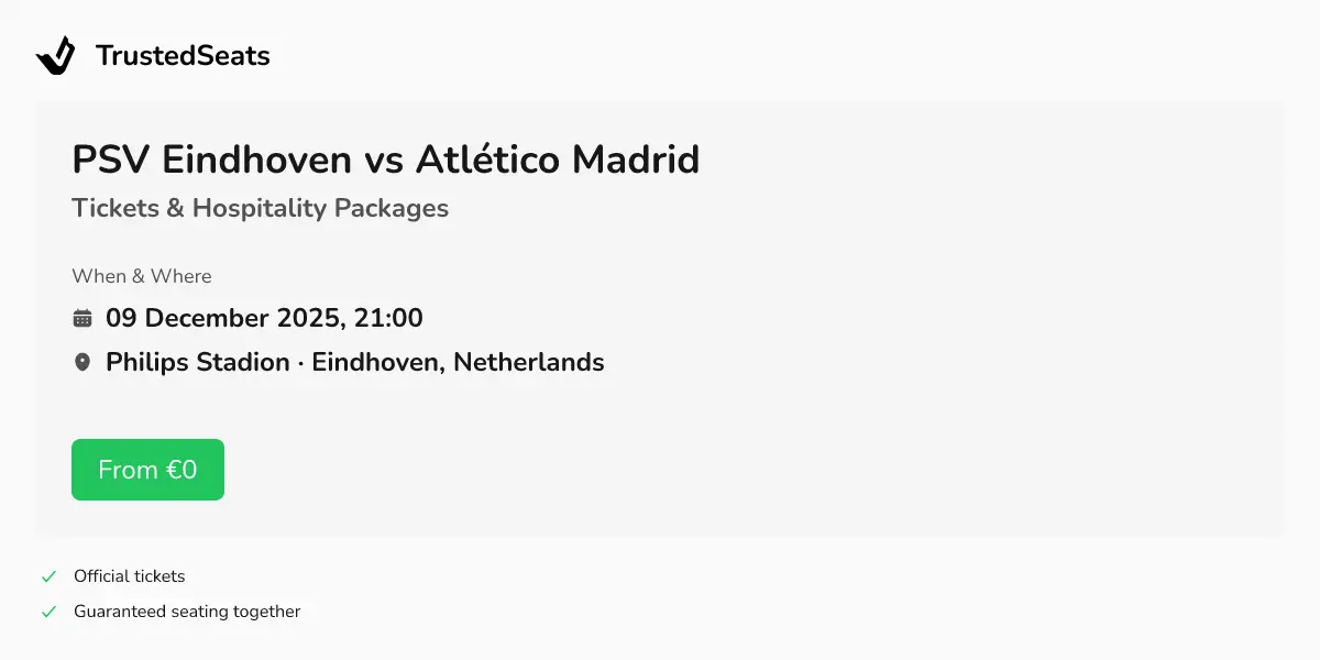 PSV vs Atlético Madrid: A UEFA Champions League Clash