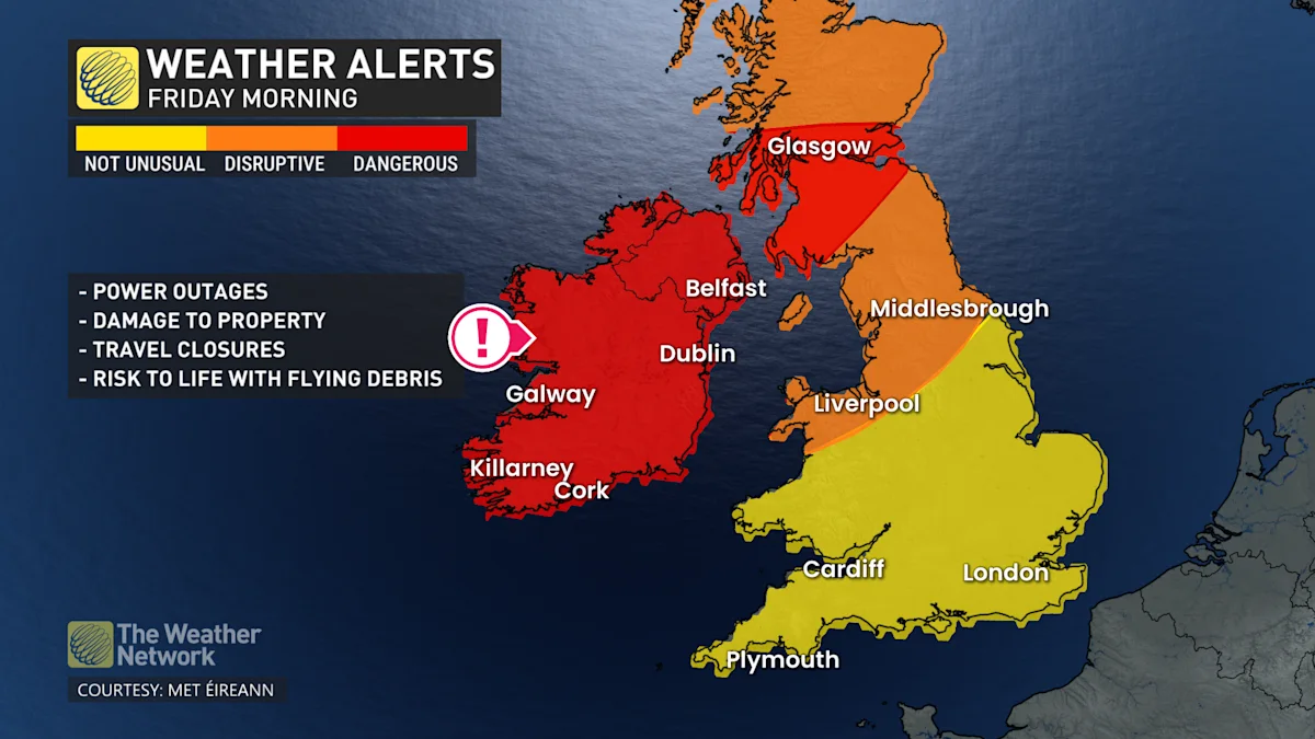 Storm Bram: Latest Weather Warnings and Impacts