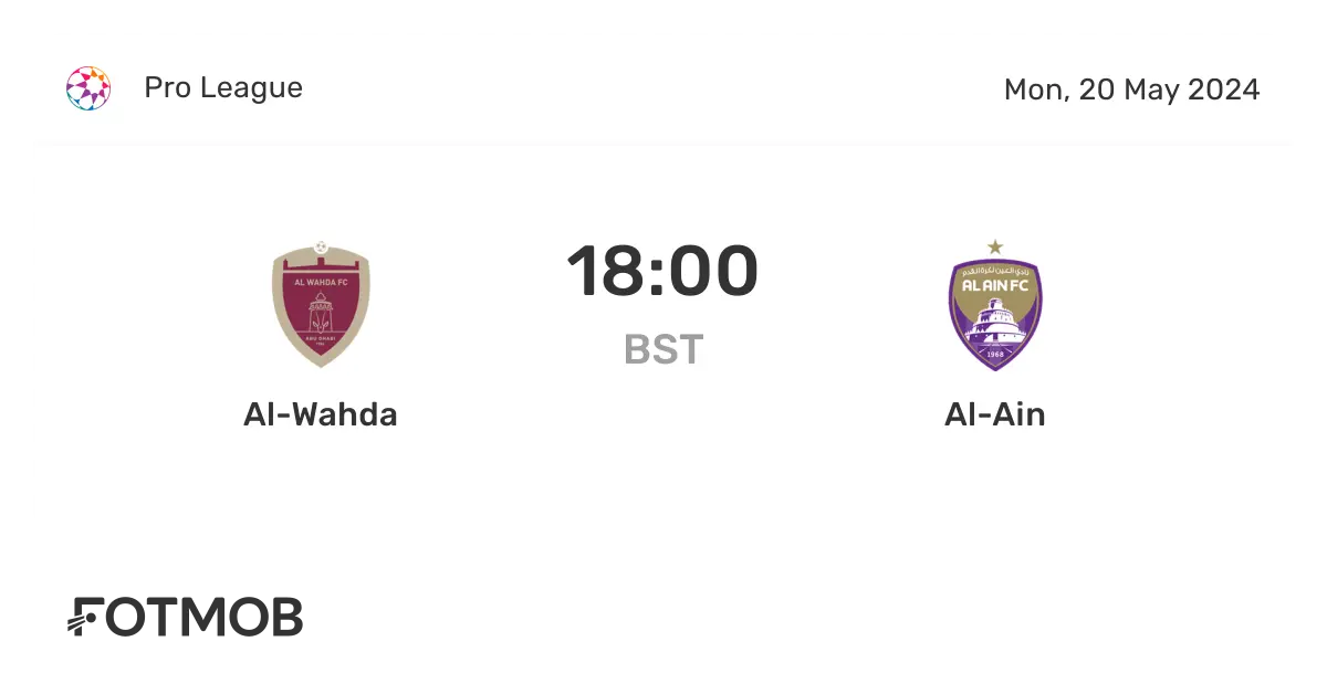 Al Wahda vs Al-Ahli: A Clash of Titans in the UAE Pro League