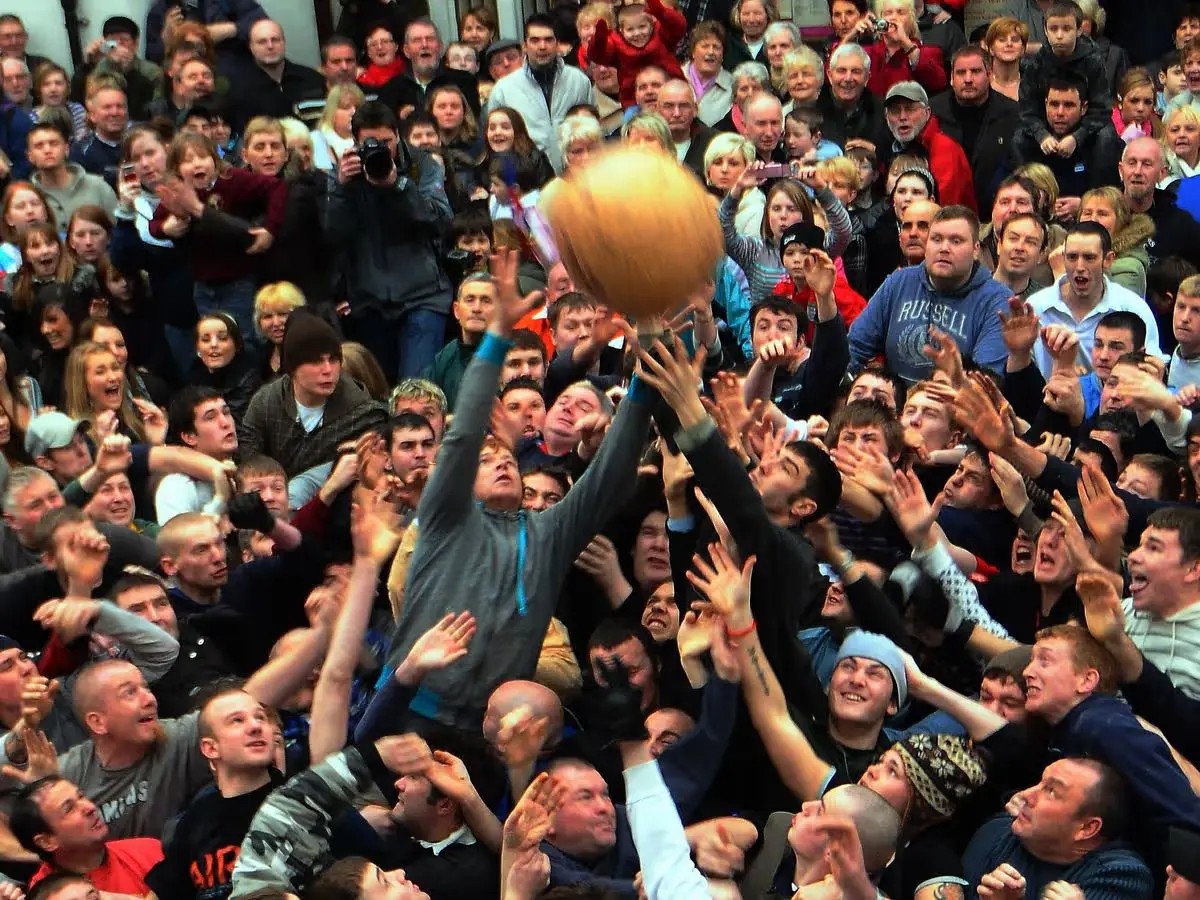 The Atherstone Ball Game: A Tradition of Fun and Competition
