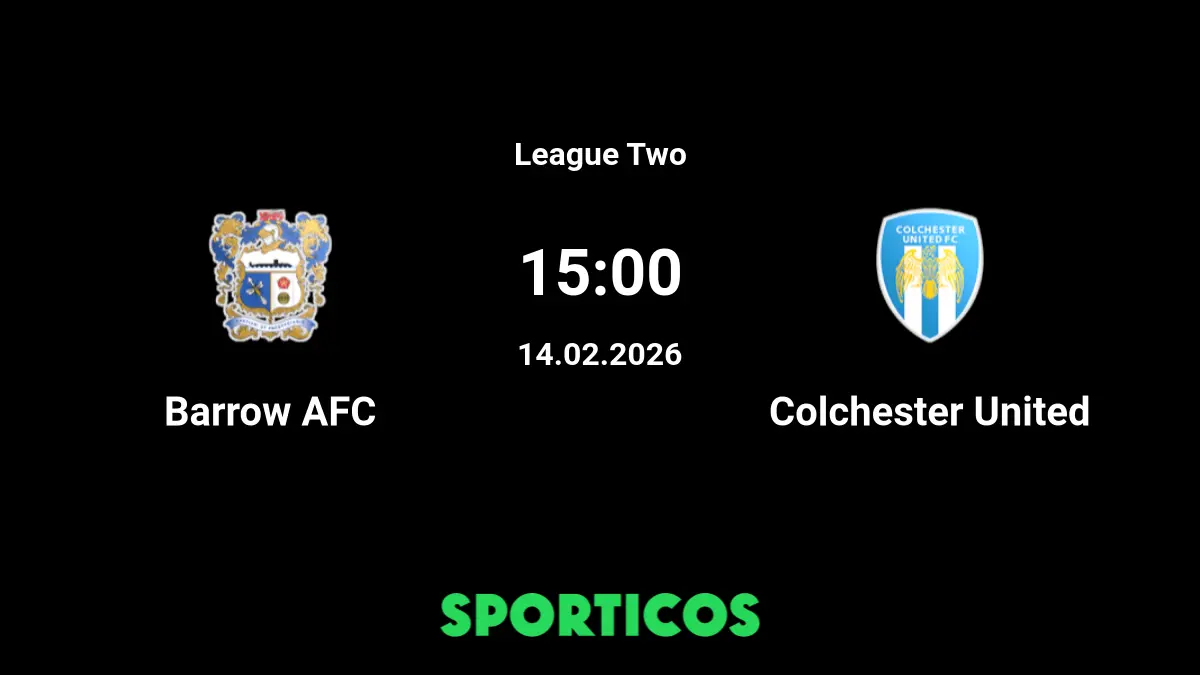 Barrow vs Colchester: Crucial Match Insights