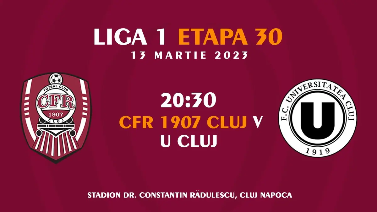 The Intense Rivalry Between CFR Cluj and U Cluj