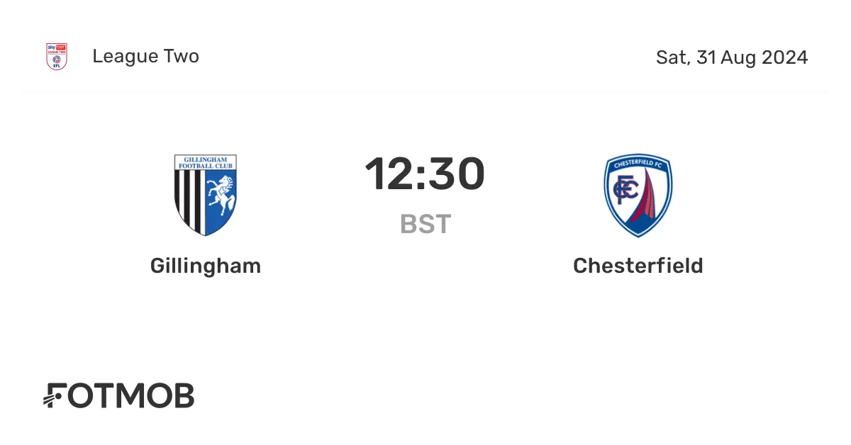 Chesterfield vs Gillingham: A Closer Look at the Rivalry