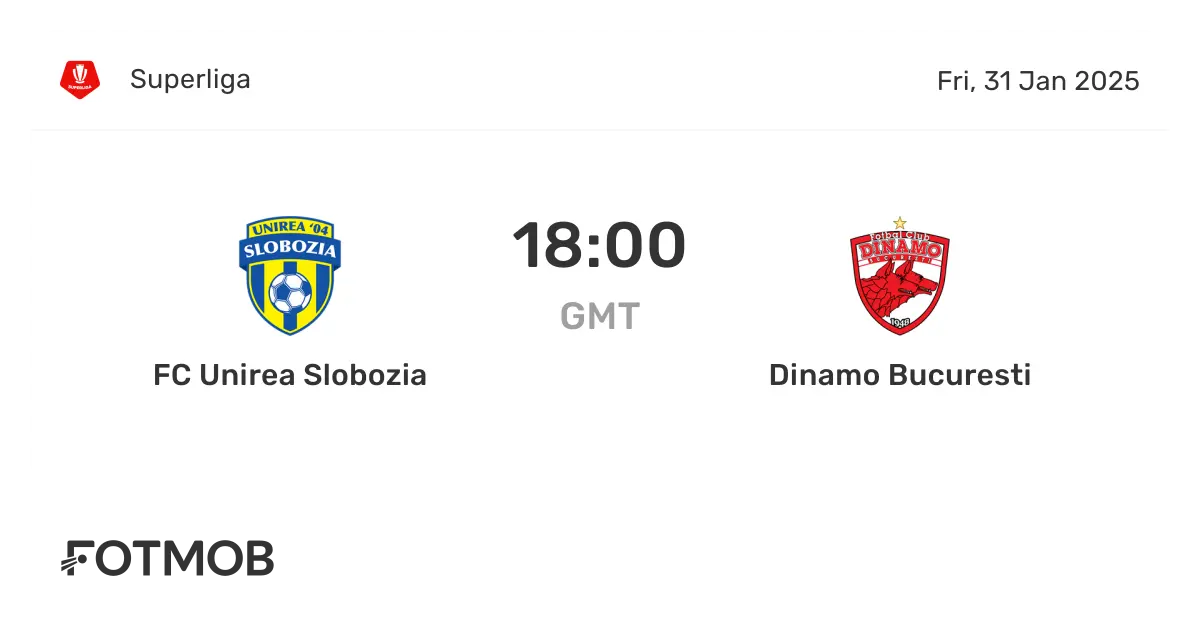 Dinamo București Faces Unirea Slobozia in a Thrilling Match