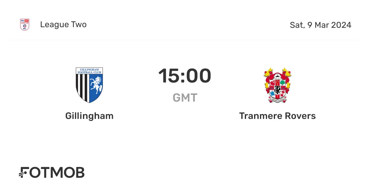 Gillingham vs Tranmere: A Clash of Determination