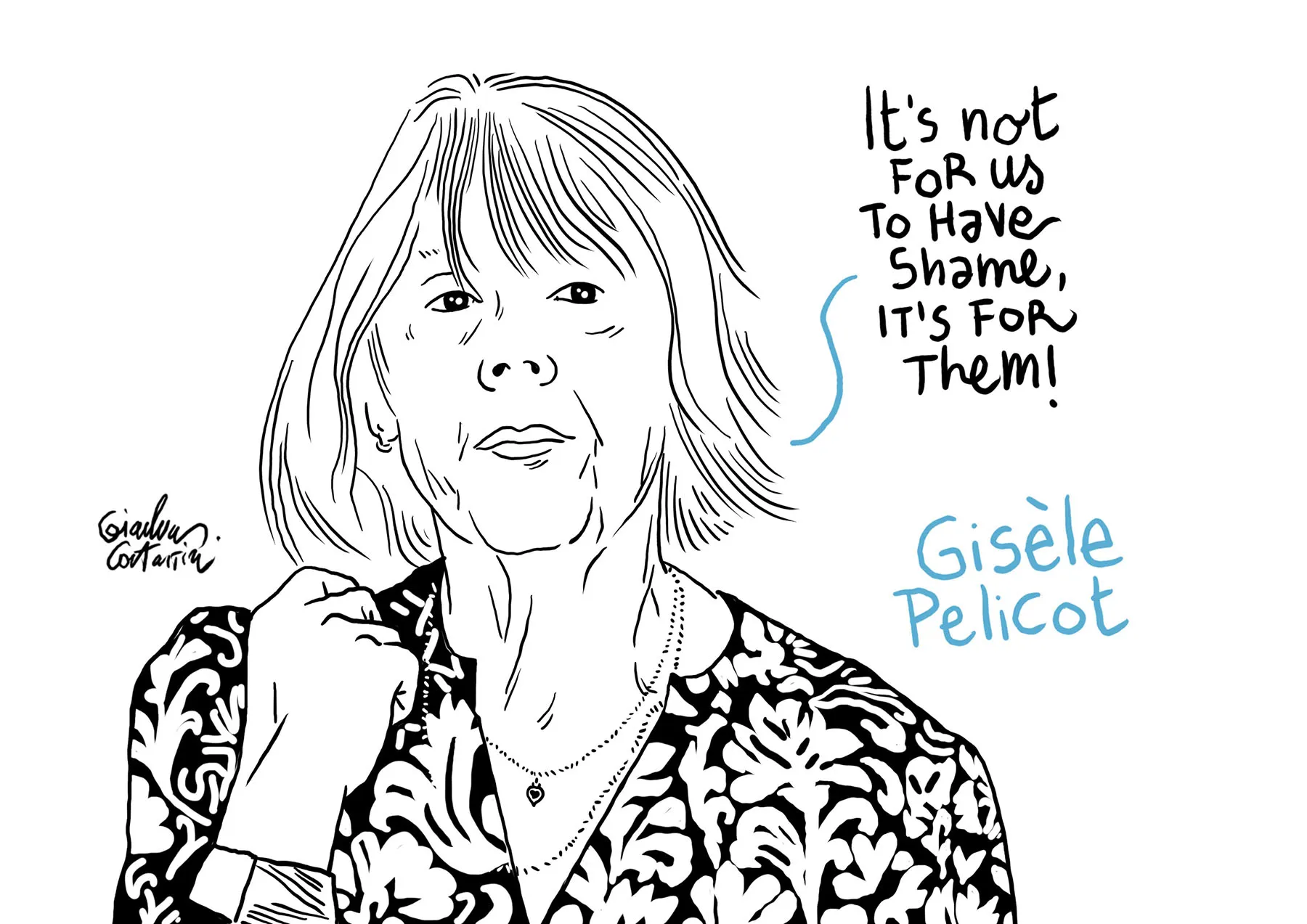 The Artistic Journey of Gisele Pelicot