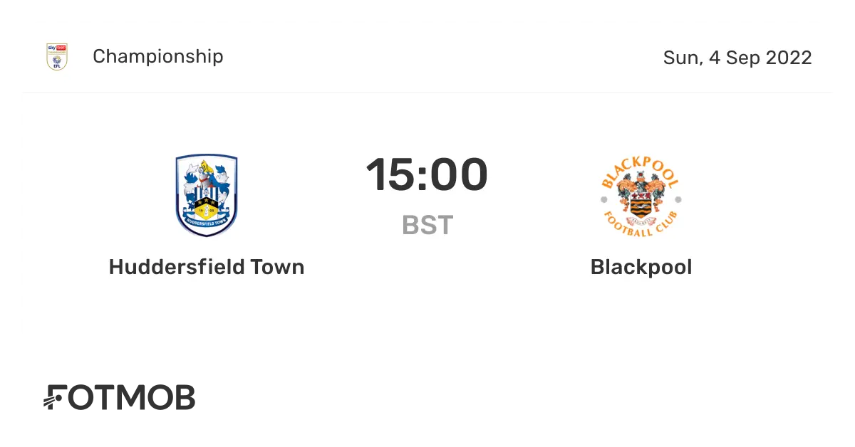 Huddersfield vs Blackpool: A Clash of the Titans